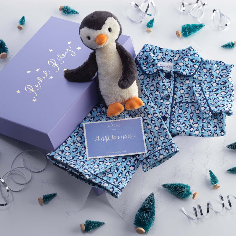 Kids Snowy Penguin Gift Box