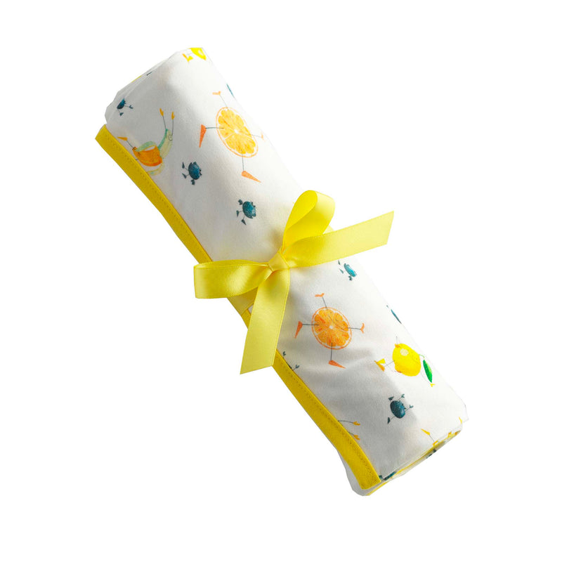 Oranges & Lemons Jersey Blanket