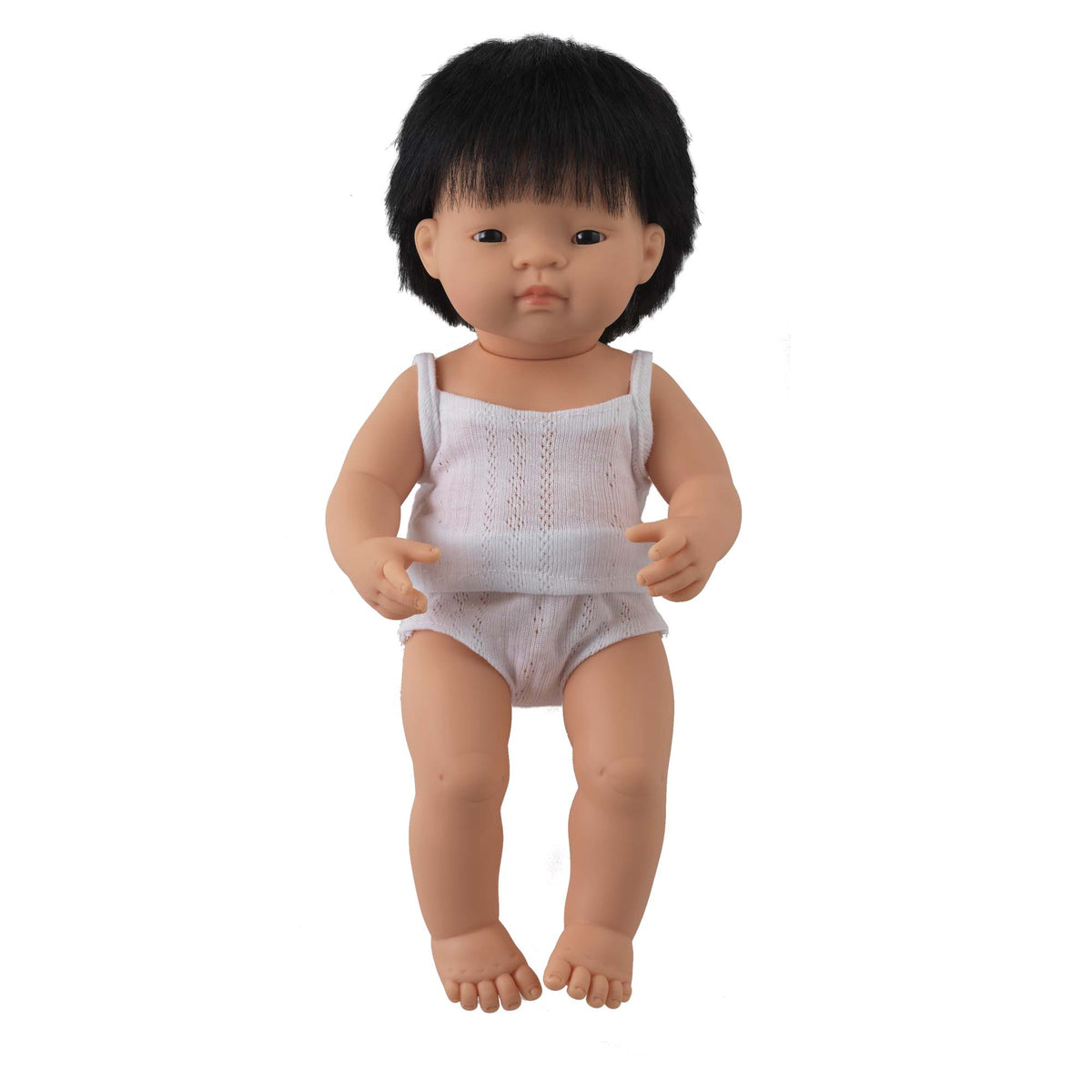 'Simon' Boy Doll & Stripe Shirt & Short Set