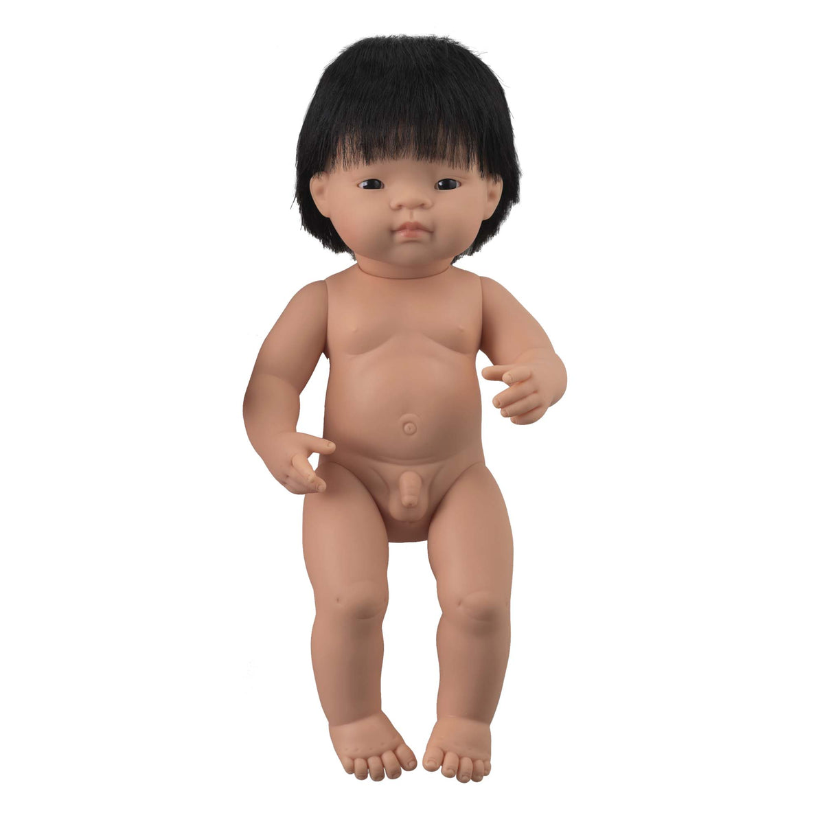 'Simon' Boy Doll & Stripe Shirt & Short Set