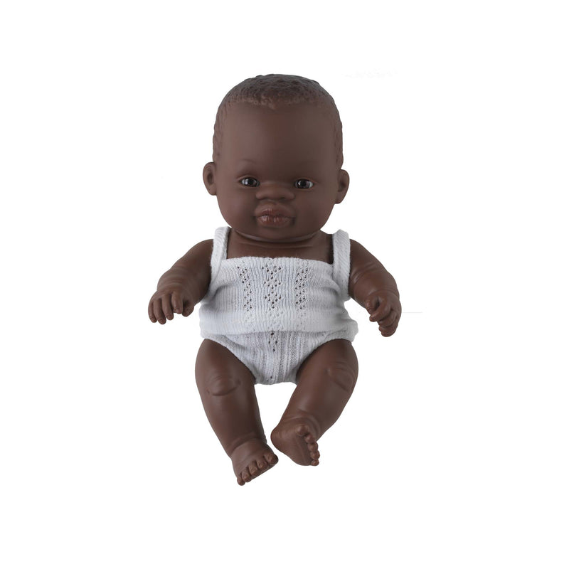 'Toto' Baby Boy Doll & Check Romper