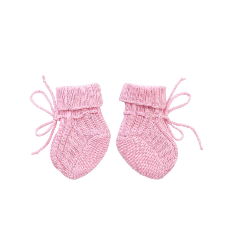 Pink Cashmere Bootees
