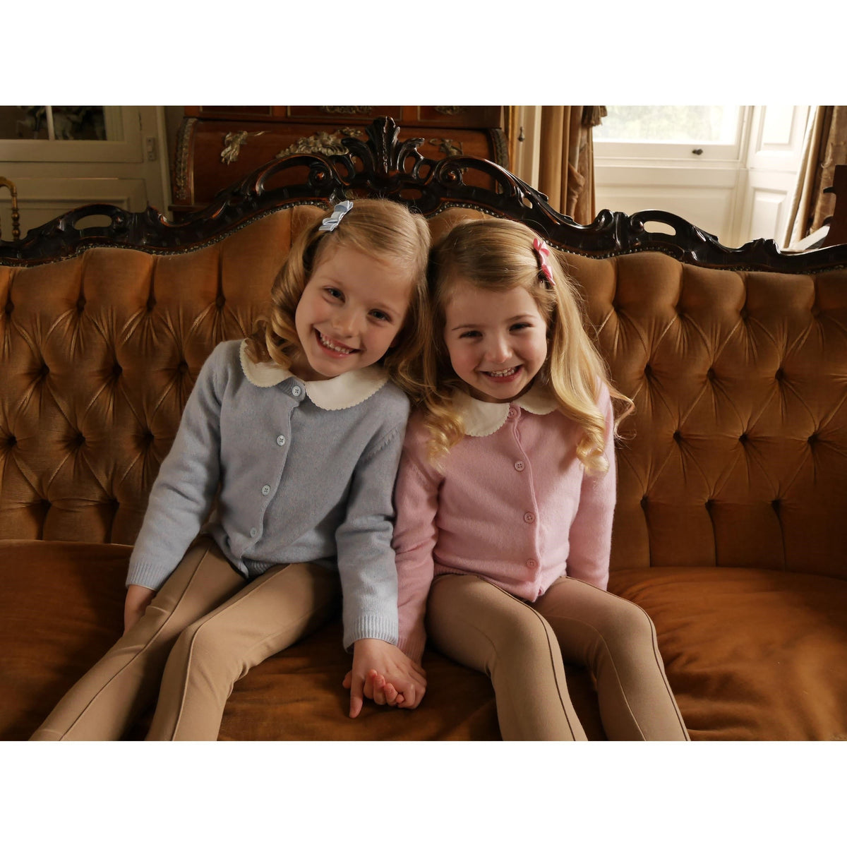Pink Cashmere Cardigan