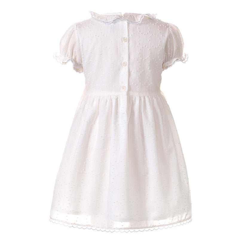 Swiss Dot Smocked Dress