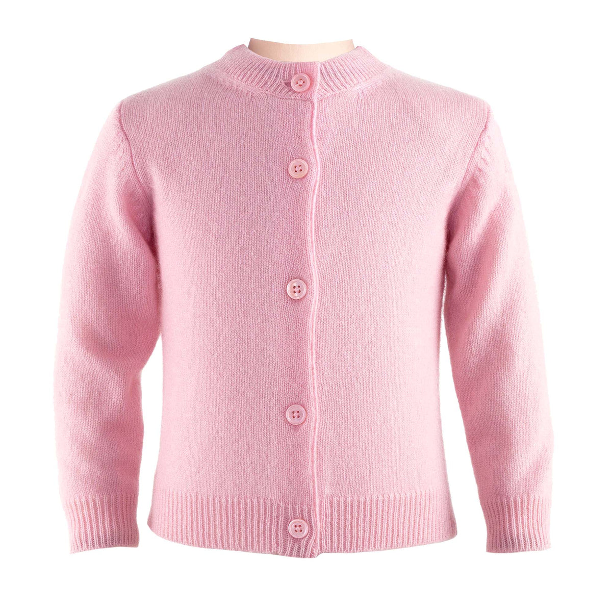 Pink Cashmere Cardigan
