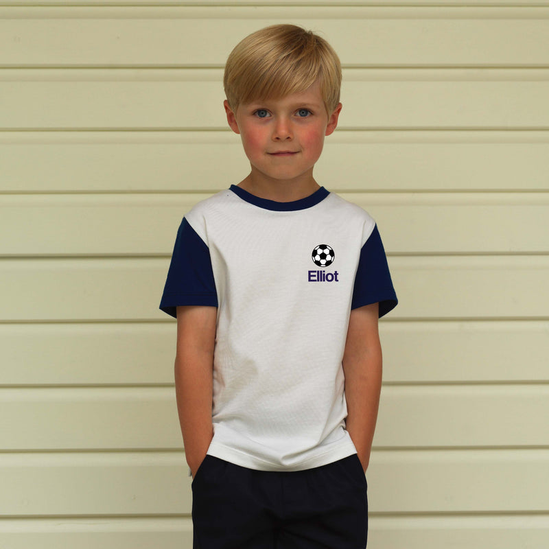 Navy Two Tone T-shirt