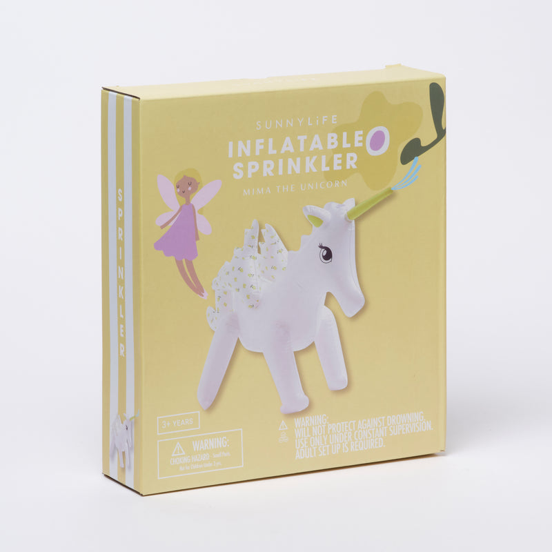 Mima the Unicorn Inflatable Sprinkler