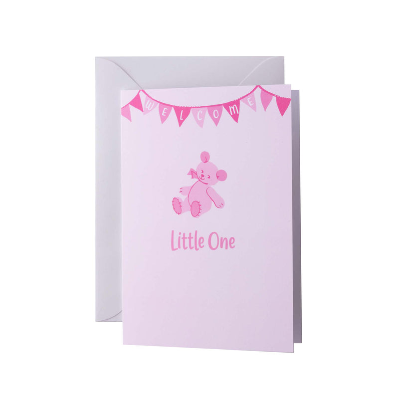 Little One Pink Greeting Card