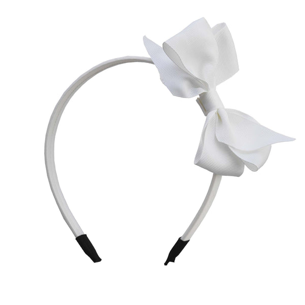 Ivory Bow Hairband