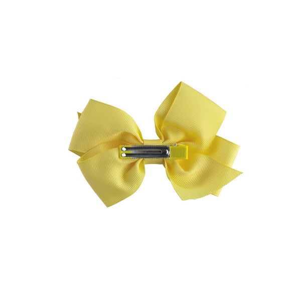 Yellow Grosgrain Ribbon Hairbow